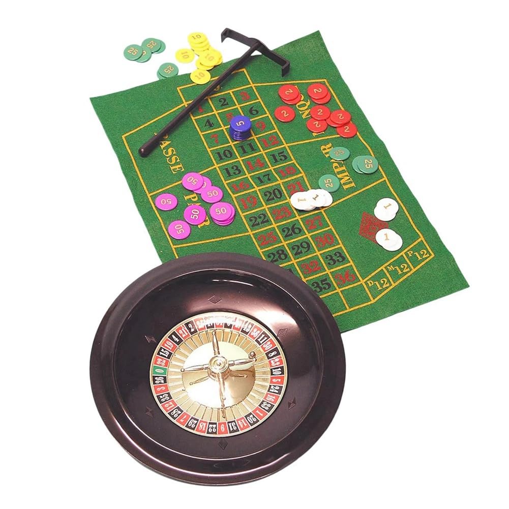 Forniture per Decorazioni per Roulette, Tavolo da Gioco Interattivo, Giradischi per Feste, Viaggi, Carnevale, Incontri per Adulti