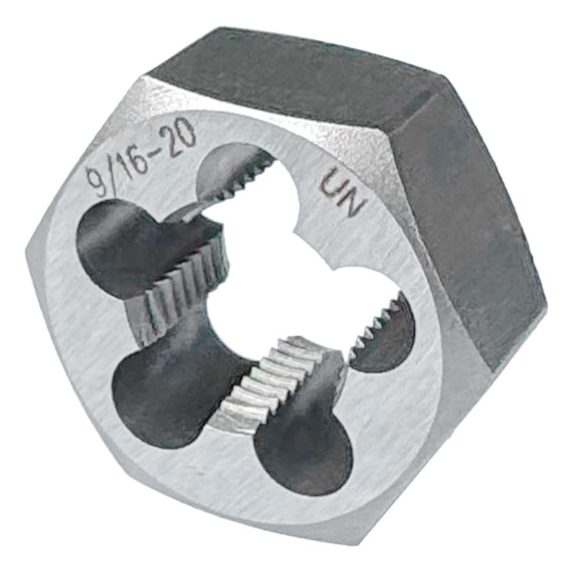 UNF Hex Right Hand Rethreading Die 9/16"-18 — Amazon image 2