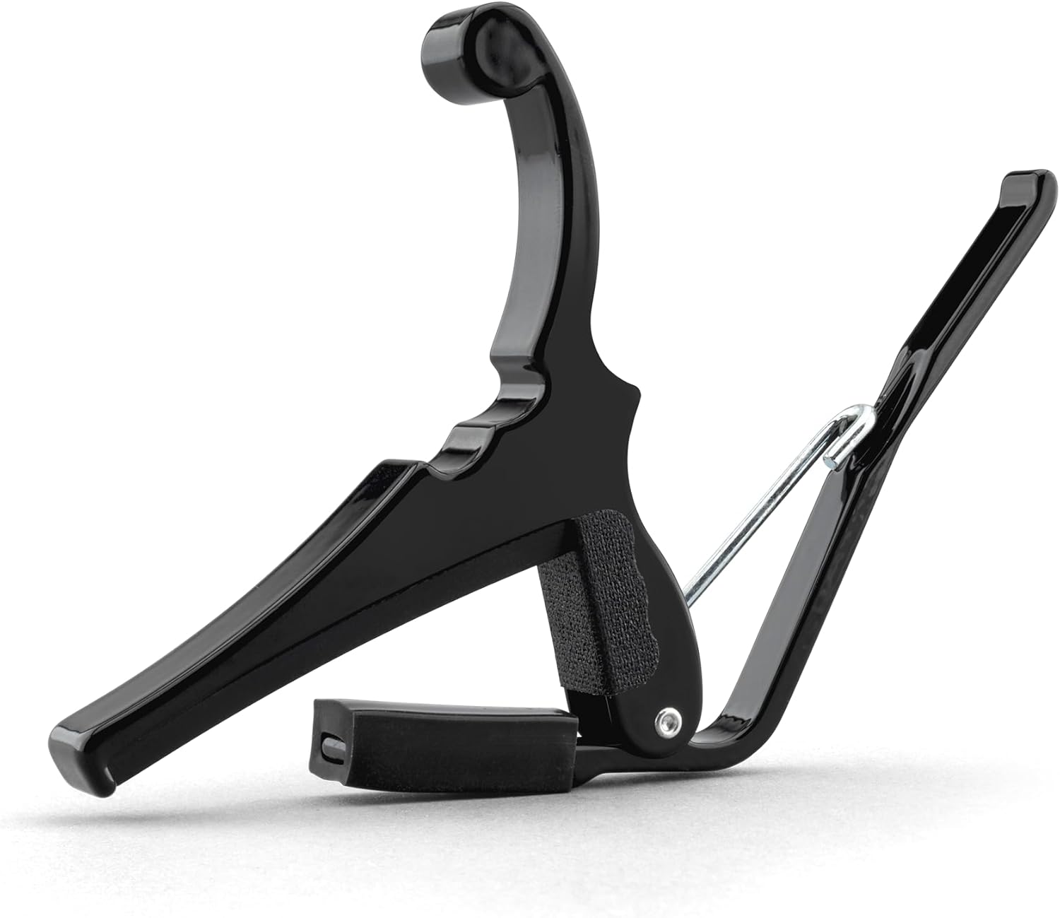 Kyser Musical Products Quick-Change Capo, KGEBA, Black - For Electric Guitars, Made in USA, Quality, Strong, Lightweight, Quick & Easy Key Changes, Innovative, Perfect Fit for Electrics
