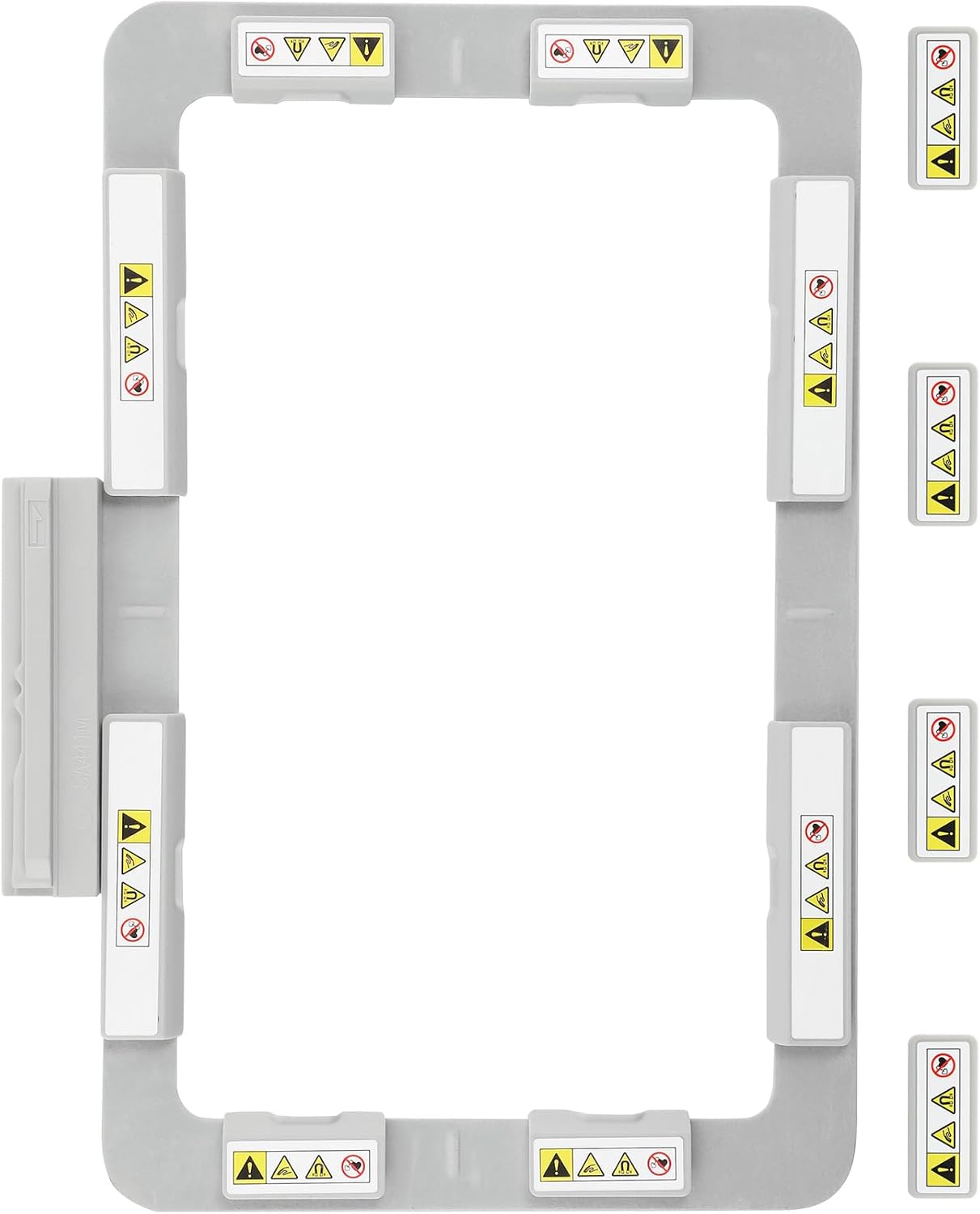 Sew Tech Magnetic Embroidery Hoop for Brother Innovis NQ1700E NQ1600E NQ3600D NV880E Dream Machine 2 XV8550D VE2200 Luminaire XP2 XP3 VM5200 Stellaire XE1 XJ1 Machine, 6"x10" Mighty Snap Magnet Frame