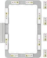 SewTech 6x10 Magnetic Embroidery Hoop for Brother NQ1700E NQ1600E Luminaire XP2 XP3 Dream Machine - Mighty Snap Frame