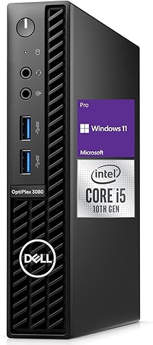 Miniatura 1 de Dell OptiPlex 7000 Series 7010 Mini Business Desktop - Computadora de escritorio empresarial Intel Core i5-13500T (Beat i7-12700T), 16 GB de RAM,