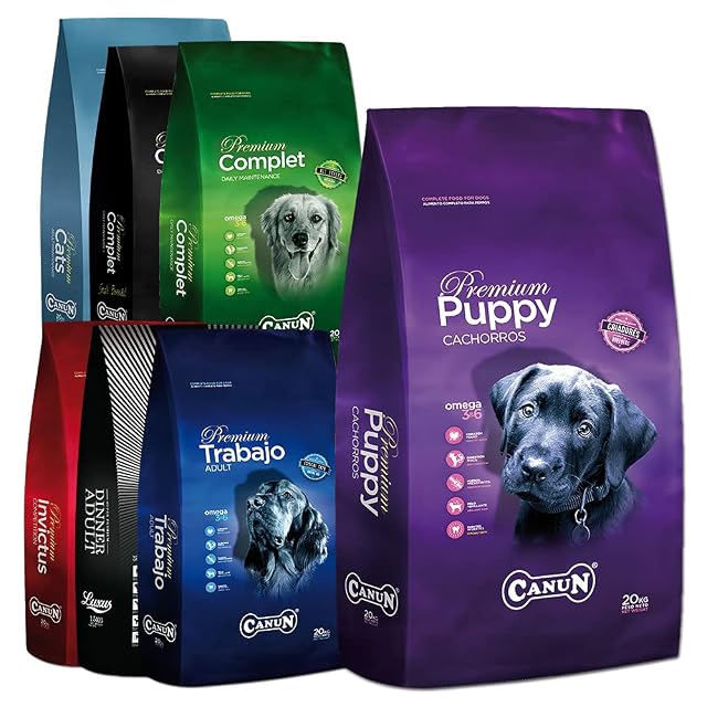 Foto 5 de 7 de Pienso para Perros Cachorros, Razas pequeñas y Medianas Rico en Pollo Alimento seco para Perros 20 kg Canun…