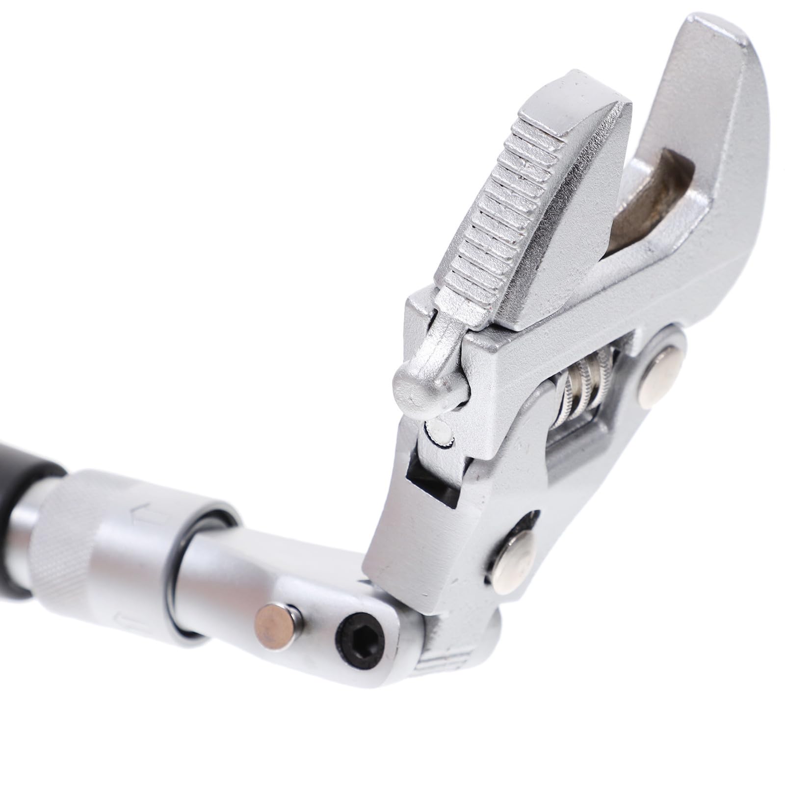 GALPADA Llave Inglesa Carraca Ajustable de 10 Pulgadas Trinquete de Alta Resistencia, Acero Cromo Vanadio, Doble Modo y Diseño Plegable para Instalación y Reparación Mecánica