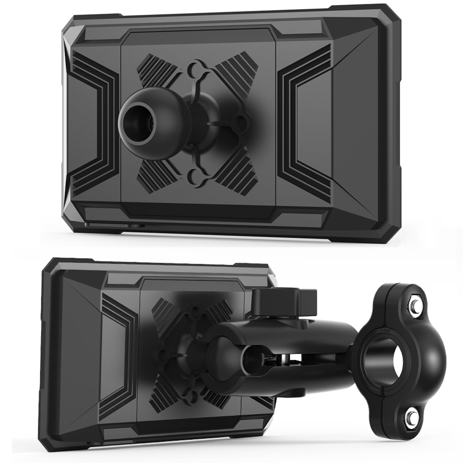 Navigatore GPS Moto per Crf 1000l Africa Twin, Schermo GPS Carplay per Moto, Display Touch 5" IP67 Impermeabile, Supporto Manubrio Universale per Moto/Scooter