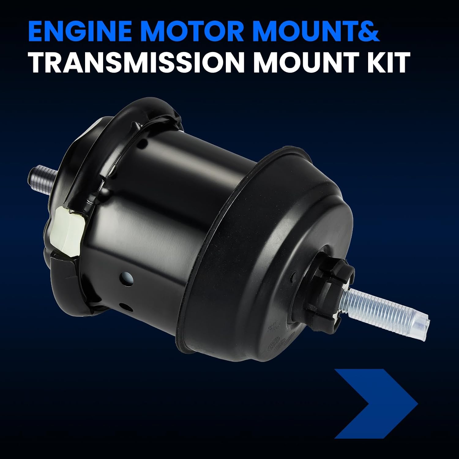 Front Engine Motor Mount 1PCS Compatible with Buick Enclave 2009-2017 V6 3.6L, Compatible with Chevrolet Traverse 2009-2017 V6 3.6L, for Acadia 2009-2017 V6 3.6L, Replace for A5549