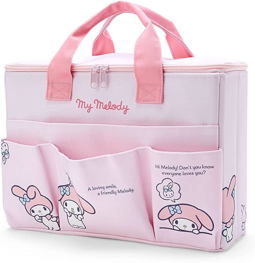 Amazon.co.jp: サンリオ(SANRIO) マイメロディ ふた付きキャリーBOX L