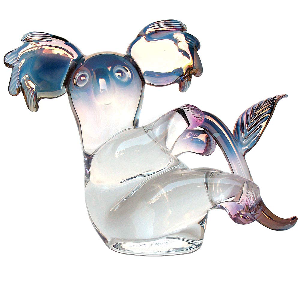 Prochaska GalleryHand Blown Glass Koala Figurine