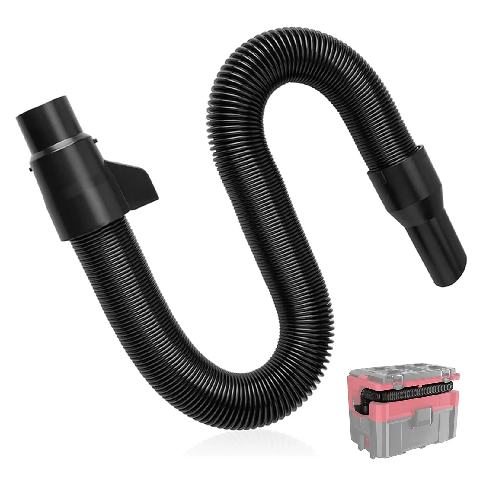 Ensemble de tuyaux 14-37-0016 14-37-0105 pour aspirateur eau et poussière Milwaukee M18 Packout 18 V/28 V 0970-20 0880-20 0780-20