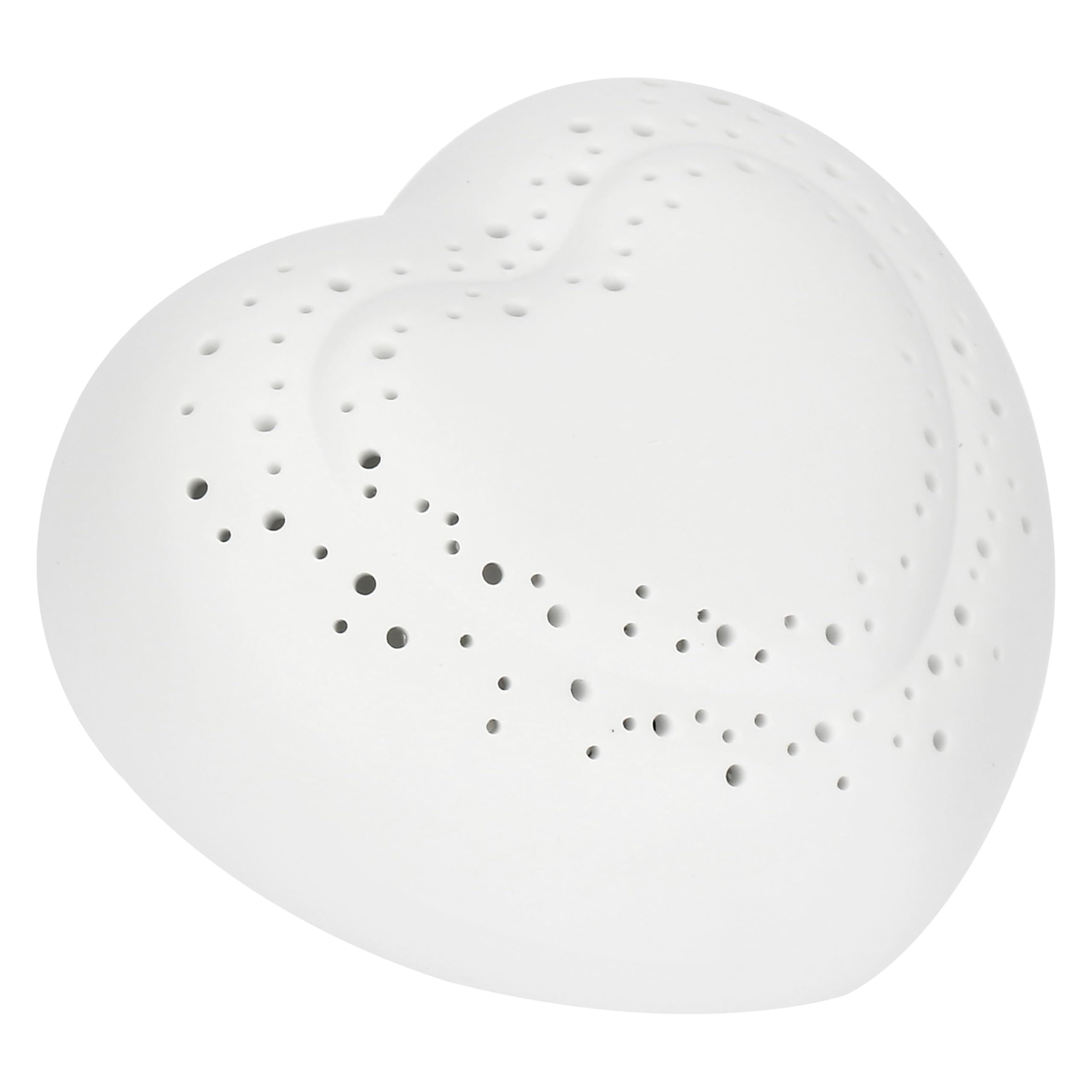 THUN - Mini Heart Lamp - Porcelain - Favor Collection - 10 x 5 x 9 cm