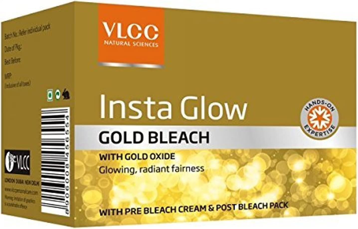 Insta Glow Gold Bleach Pack of 2