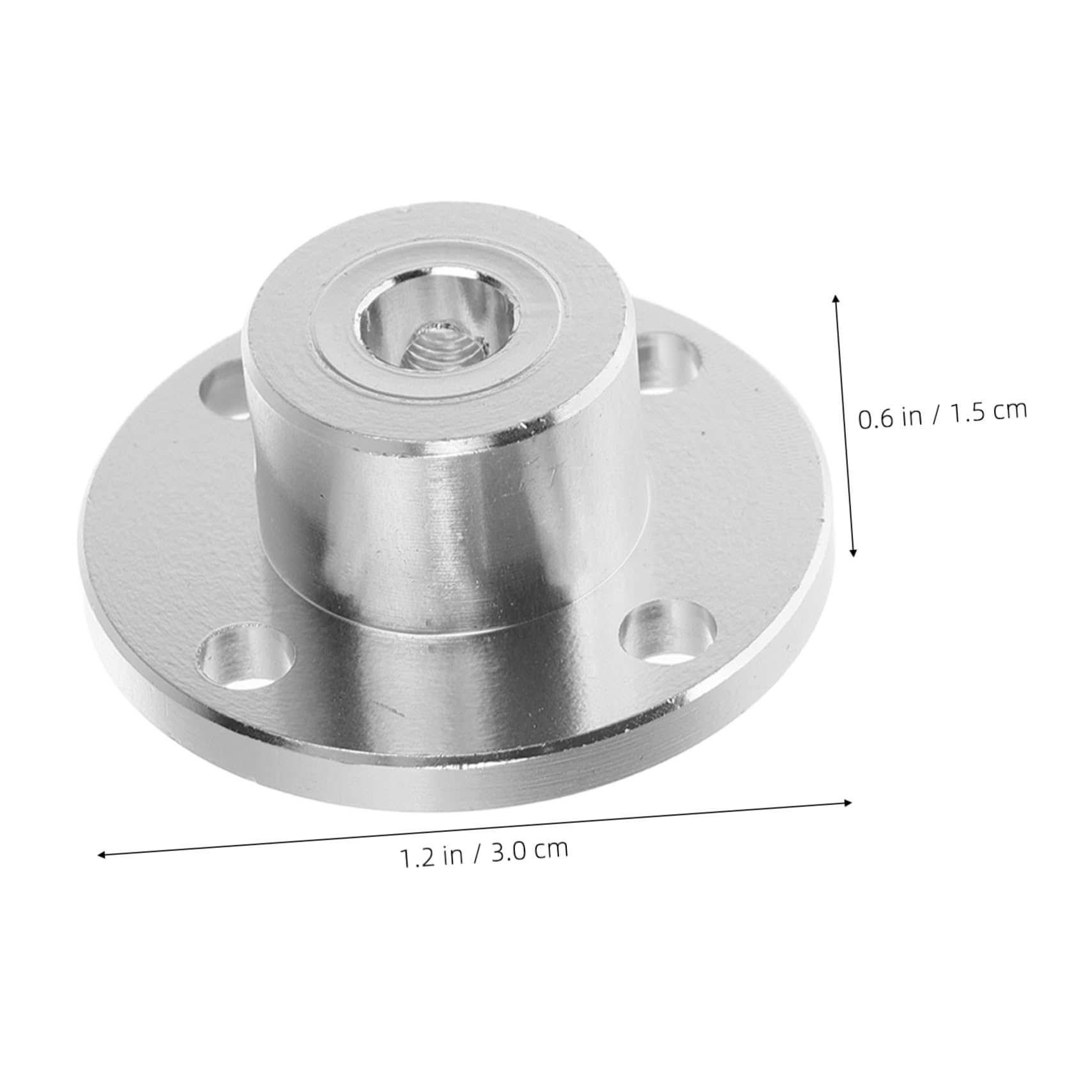 OUNONA Flange Coupling Connector Model Motor Coupling High Precision Transmission Shaft Coupler
