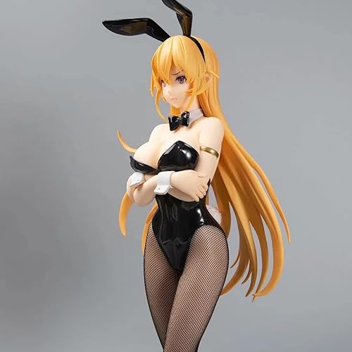 Shokugeki Soma Nakiri Erina Bunny Girl - Figura de acción de PVC de pie para adultos, colección de juguetes para adultos, modelo de estatua de