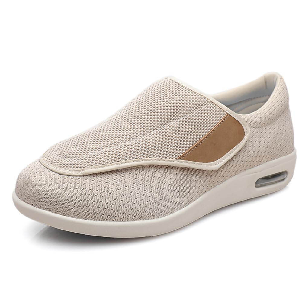 Diabetiker Schuhe Extra Weit Gesundheitsschuhe Herren Damen Walkingschuhe Sommer Orthopädische Schuhe Sneakers Verbandschuh Mit Klettverschluss Für Senioren Geschwollene Füße