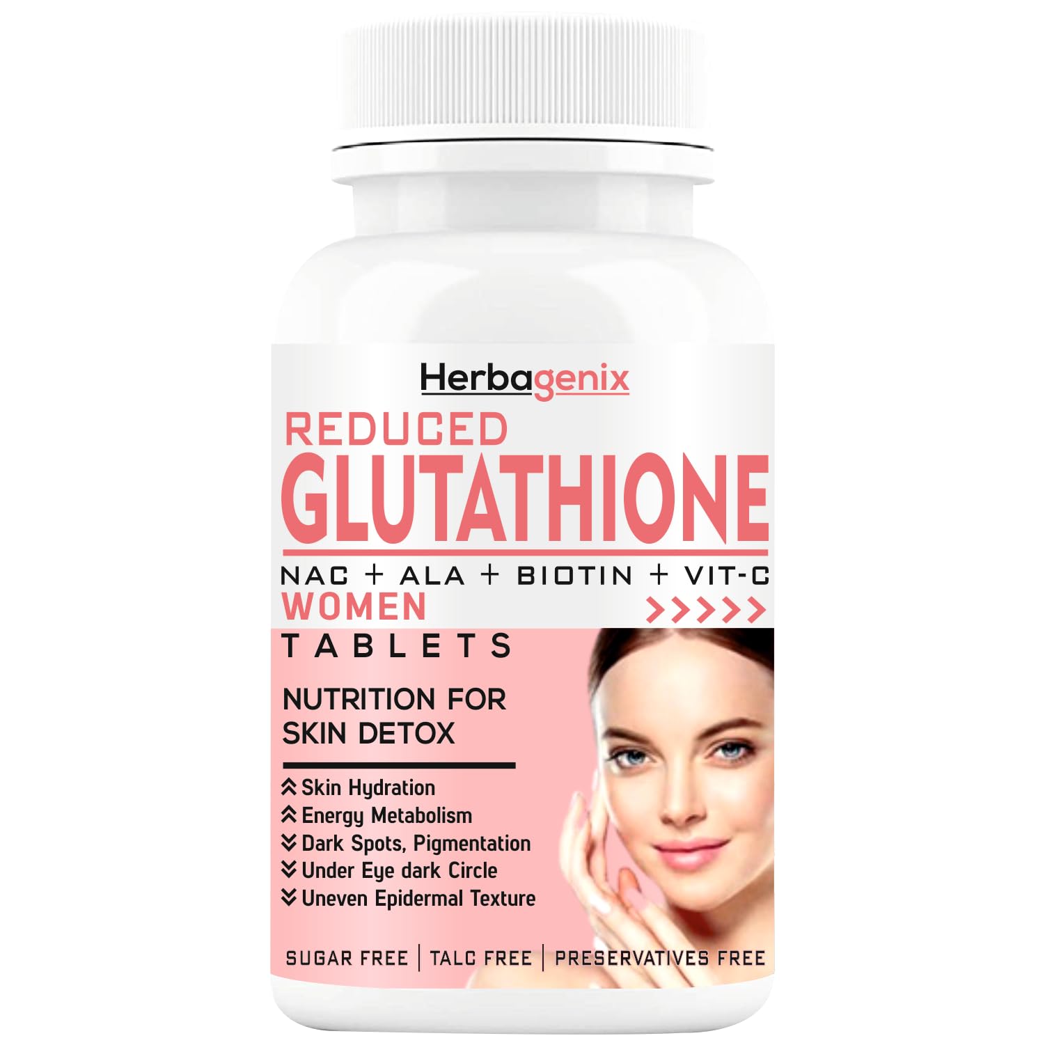 See full amazon price history chart for HERBAGENIX Glutathione Tablets For Skin Whitening L-Glutathione, Vitamin C, E, Biotin, Milk Thistle Powder, Hyaluronic Acid, Collagen Supplements For Women-60 Glow Tablet (No Capsule/Capsules) HERBAGENIX Glutathione Tablets For Skin Whitening L-Glutathione, Vitamin C, E, Biotin, Milk Thistle Powder, Hyaluronic Acid, Collagen Supplements For Women-60 Glow Tablet (No Capsule/Capsules) (B0B1J9W8XR) Amazon Price History, Amazon Price Tracker
