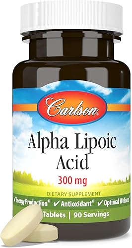 Miniatura 5 de Carlson Labs ALPHA Lipoic, 300mg, 8071, 1, 1
