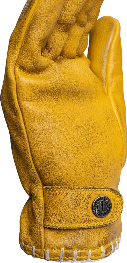 John Doe - Guanti da moto Coyote giallo/grigio M | Compatibile con touch screen