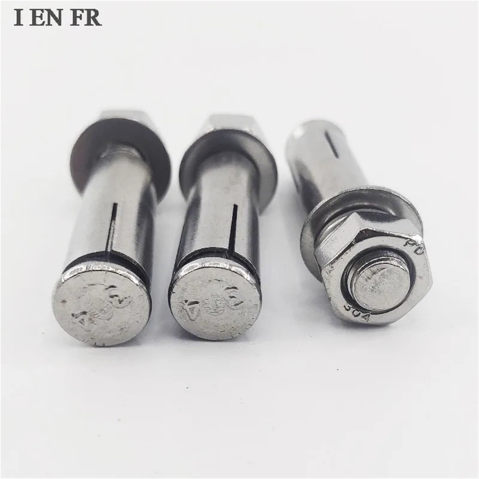 Dübel 10mm 1/5 Stück M6 M8 M10 -M20 304 A2 Edelstahl Sechskant-Expansionsschraubenhülse Betonankerbolzen(1pcs,M12x150)