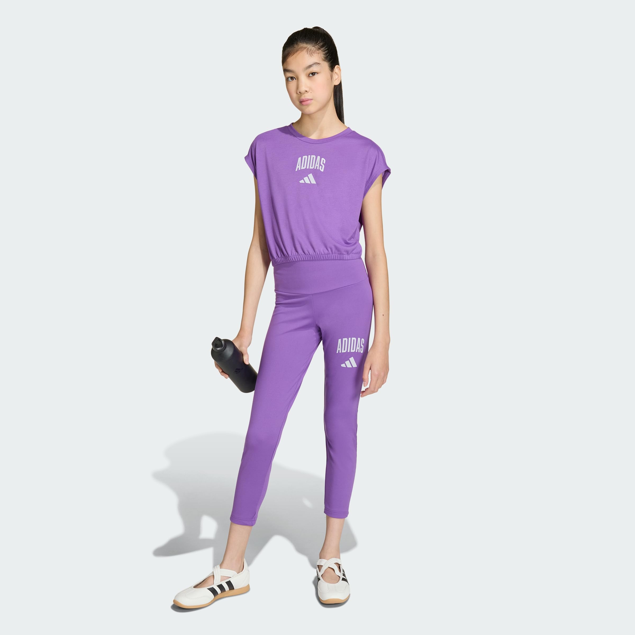 Adidas Seasonals Collegiate Typography T-Shirt Camiseta Niñas