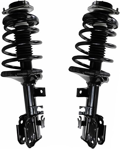 Miniatura 526 de Detroit Axle - Amortiguadores RWD para Chrysler 300 Dodge Magnum 06-10 Charger 05-10, 2006 2007 2008 2009 2010 Completo 2 puntales delanteros con