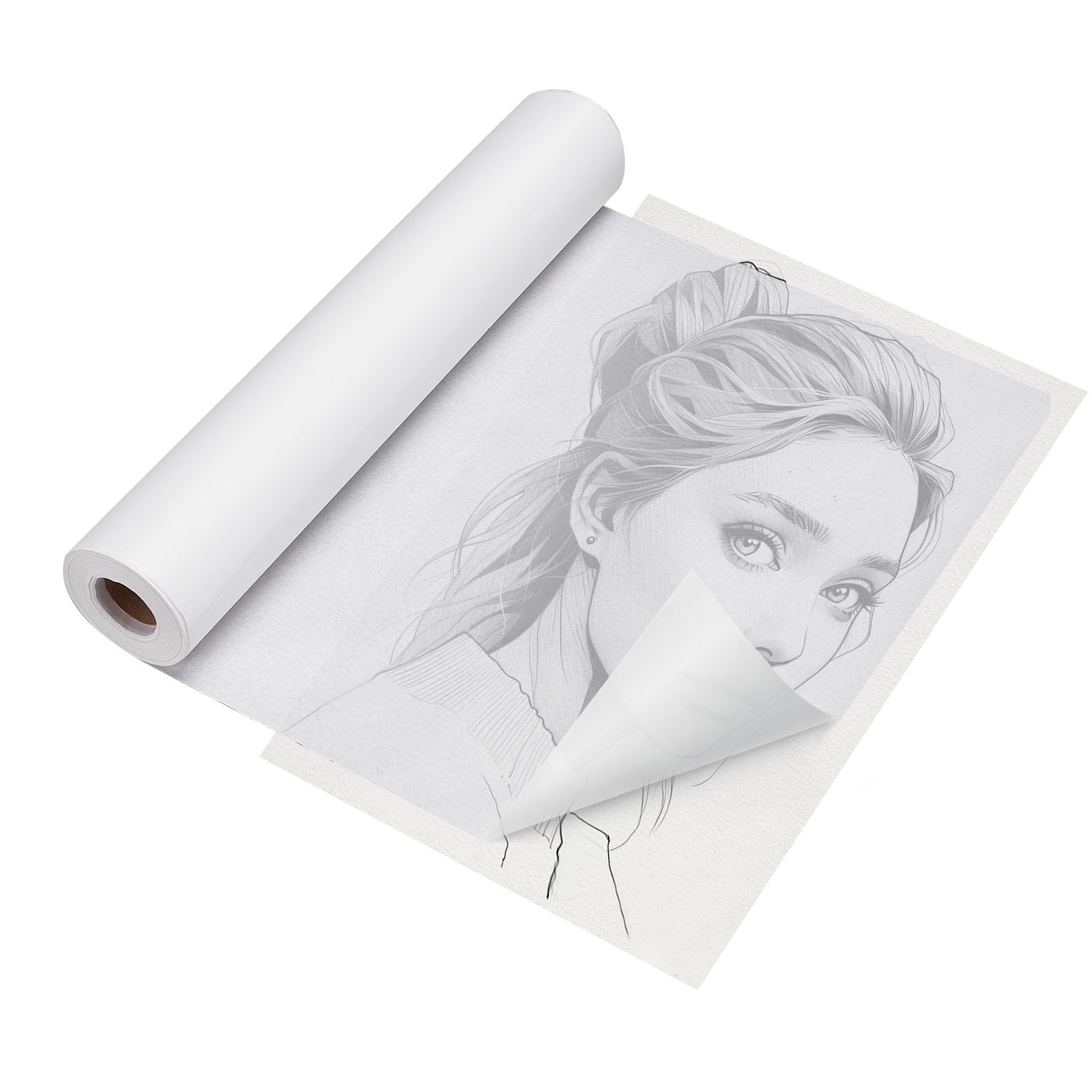 Papier Calque En Rouleau, 30 Cm X 50 M, 26 G/m², Papier Patron Couture