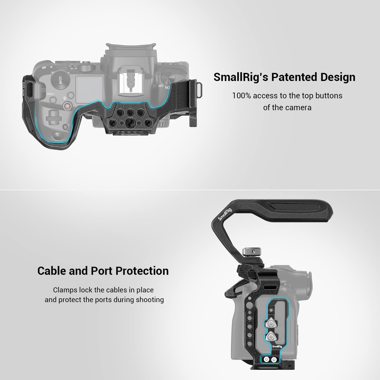 SmallRig Handheld Cage Kit For Canon EOS R5/R6/R5 C 3830B B&H