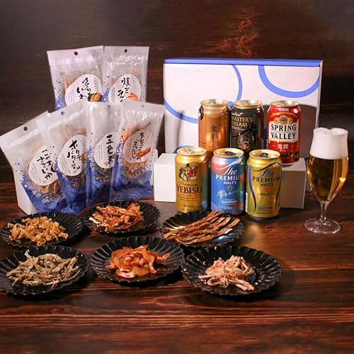 酒本舗はな プレミアムビール&おつまみ6種セット