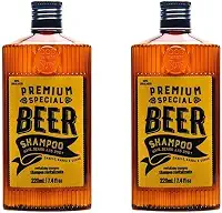 Shampoo para Cabelo e Barba QOD Premium Special BEER 220ml - 2 unidades