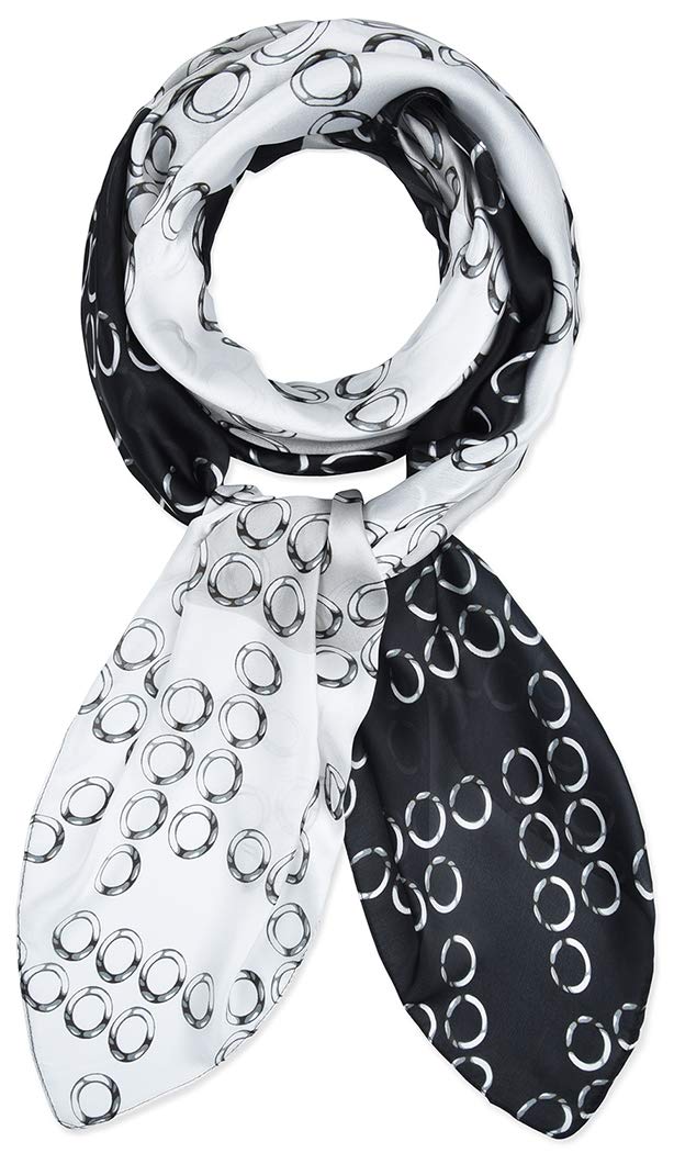 corciovacorciova Soft Lightweight Silk Feeling Neck Scarf Large Pashmina Shawl Square Satin Headwrap Long Designer Fashion Scarves