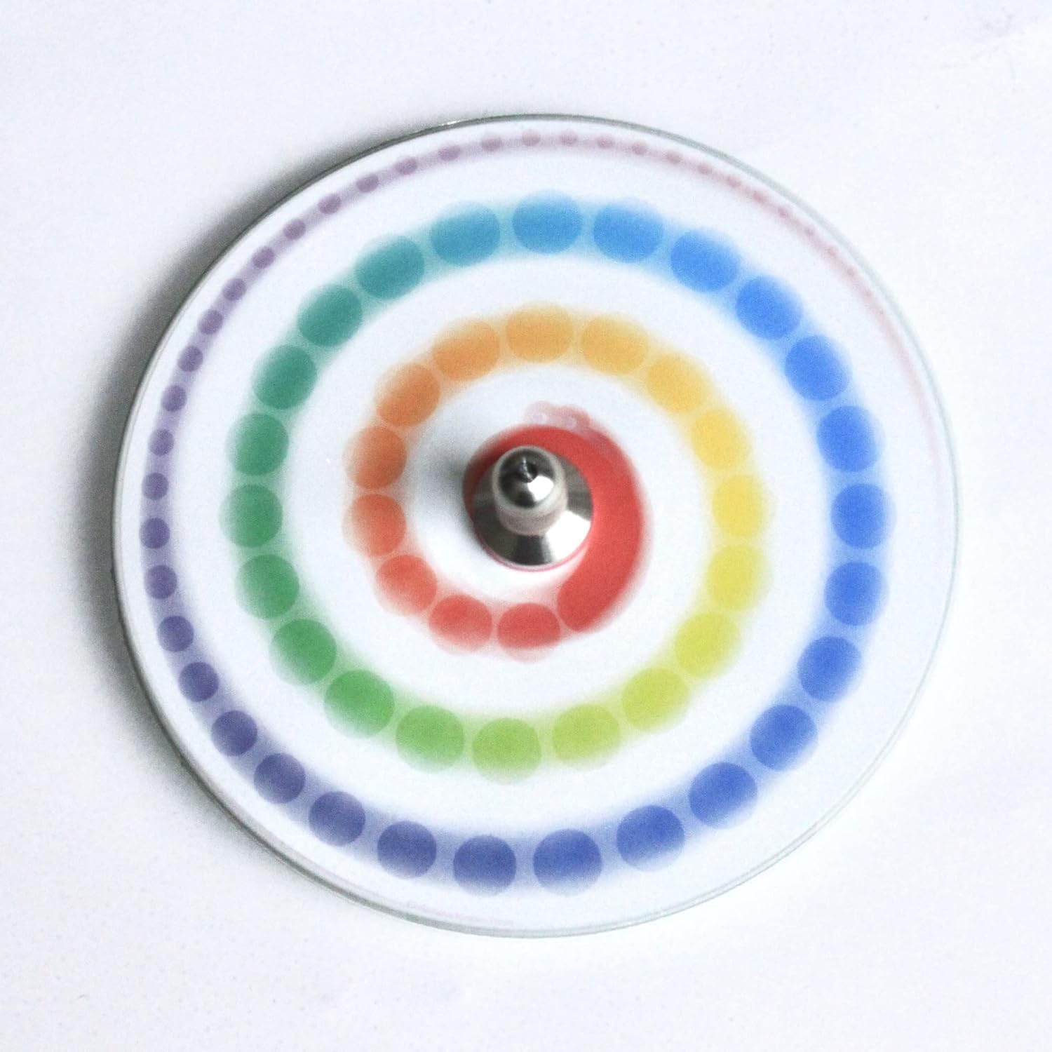 Amazon.co.jp: ︎虹独楽 美しいCDコマ 知育玩具 工作 教材 自分でも