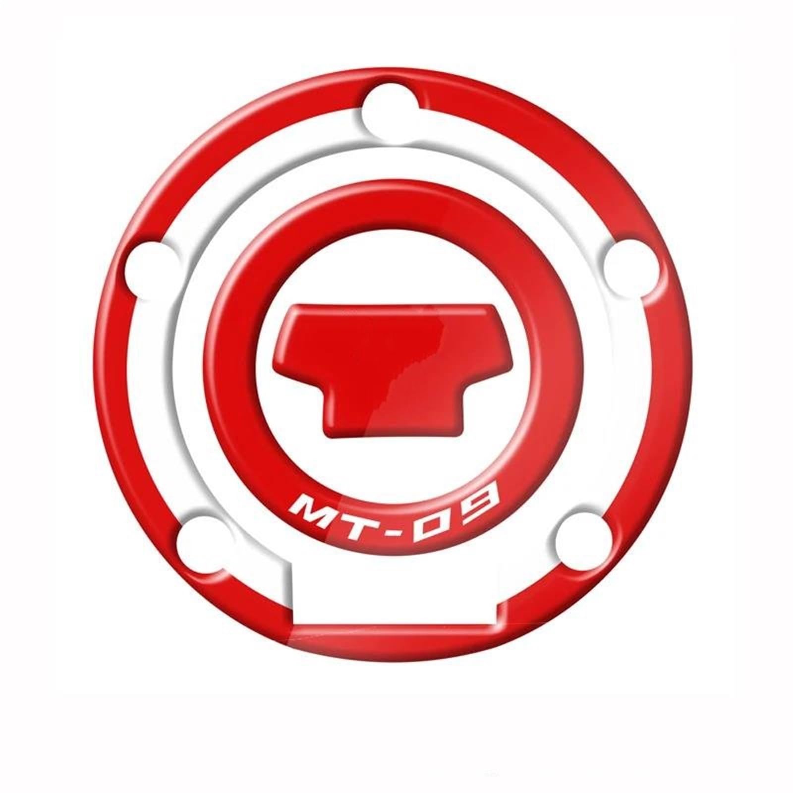 Motorbike Stickers Motorcycle Fuel Tank Cap Sticker for MT-07 MT-09 MT07 MT09 FZ-07 FZ-09 Gas Cover Protector Decal Decoration Fuel Tank Protection Pads(Color16)