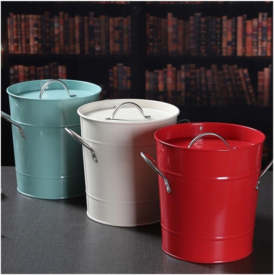 Ice Bucket, Domestic, Outdoor Camping Ice Bucket With Lid, Commercial Bar Kegs Ice Buckets For Parties(Green)