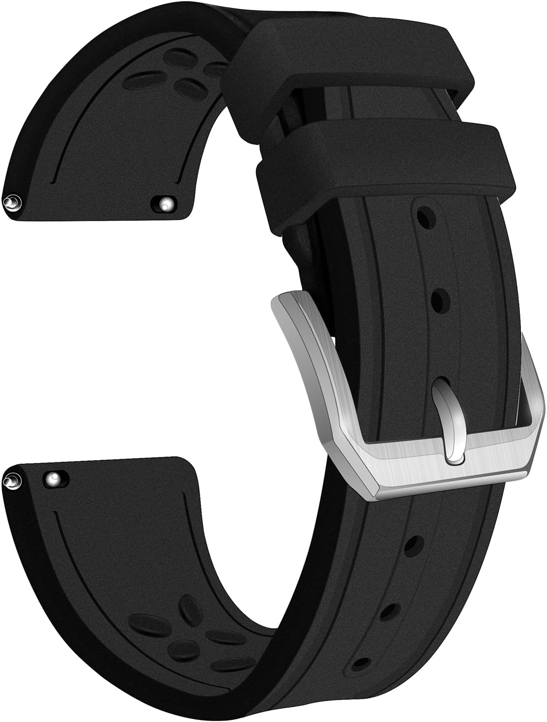 Quick Release Fluorine Rubber Watch Band For Men Compatible With IWC Bracelet For Big Pilot Watchband For Portofino Watch Strap For Portugieser For TOP GUN 20mm 21 22mm