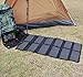 ALLPOWERS 80W Foldable Solar Panel with 18V DC Output for Portable Generator, Laptops, 12V Car Boat RV Battery, Solar Charger with 5V USB Output for Smartphone, iPhone,and More