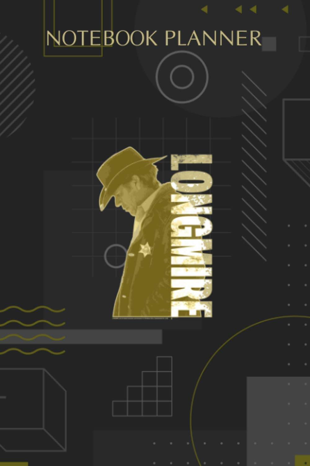 Notebook Planner Longmire Profile Pullover: Finance, 114 Pages, Hourly, 6x9 inch, Hourly, Diary, Paycheck Budget, To-Do List