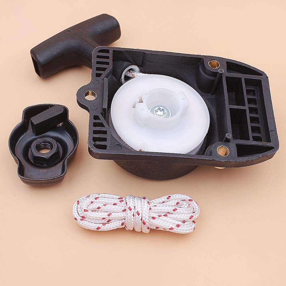 Kit de cuerda de trinquete de arranque de retroceso y rebobinado para Stihl FS75 FS80 FS85 HL75 HT70 HT75 KM85 BG75 FC75 FC85 FH75 FR75 Cortadora de césped