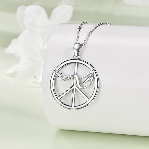 Miniatura 3 de AXELUNA - Collar de plata de ley, regalo de joyería para mujeres, niñas y hombres