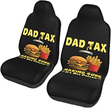 Dad Tax Making Sure It's Not Poison Automotive Seat Covers for Car SUV Front Seats Covers Set of 2