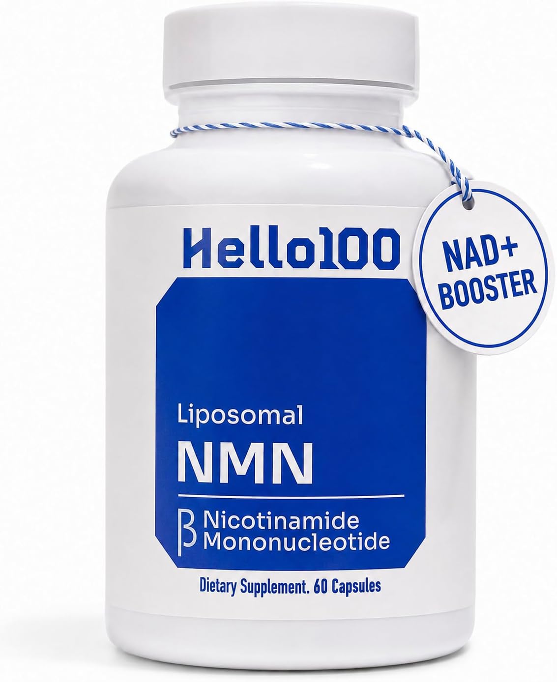 NMN Supplement 500mg, Pure NAD+ Booster Capsules, Delayed Release