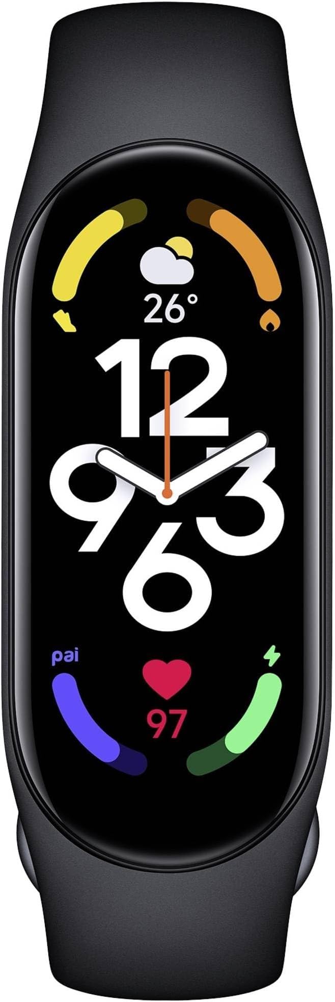 Xiaomi Mi Band 7 Activity Tracker High-Res 1.62" AMOLED Screen, Bluetooth 5.2, 120 Sports Modes, Optical Heart Rate & Blood Oxygen Sensor, 24HR Heart Rate & Sleep Monitor Smart Watch