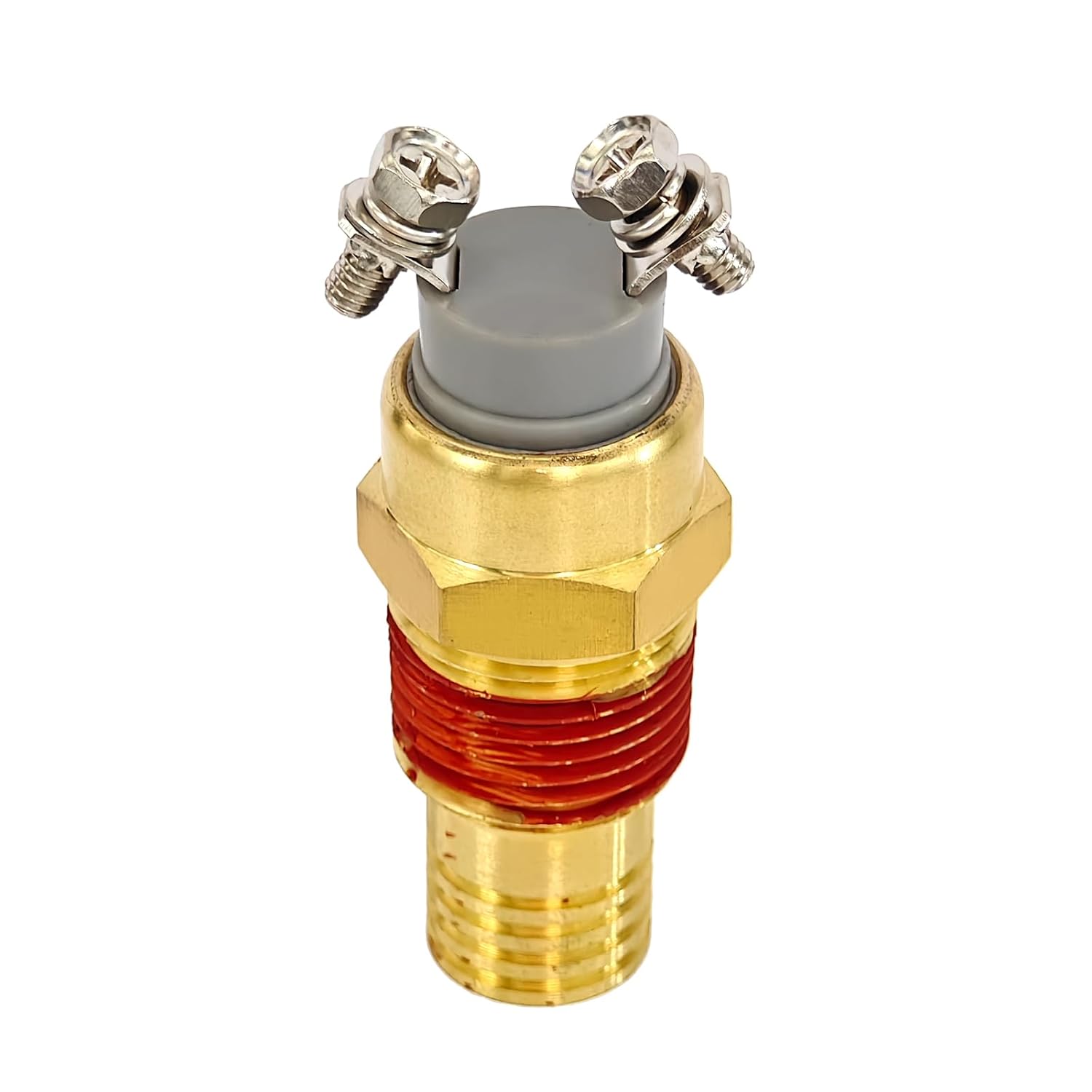 8037024P Index Temperature Switch Fan NC 195 Degree Fits for Horton Medallion Trucks Trailers Buses- Repl 993605 1002-07393-31 & 1002-07479-31,Two Terminals, 1/2 Inch NPT Threads.