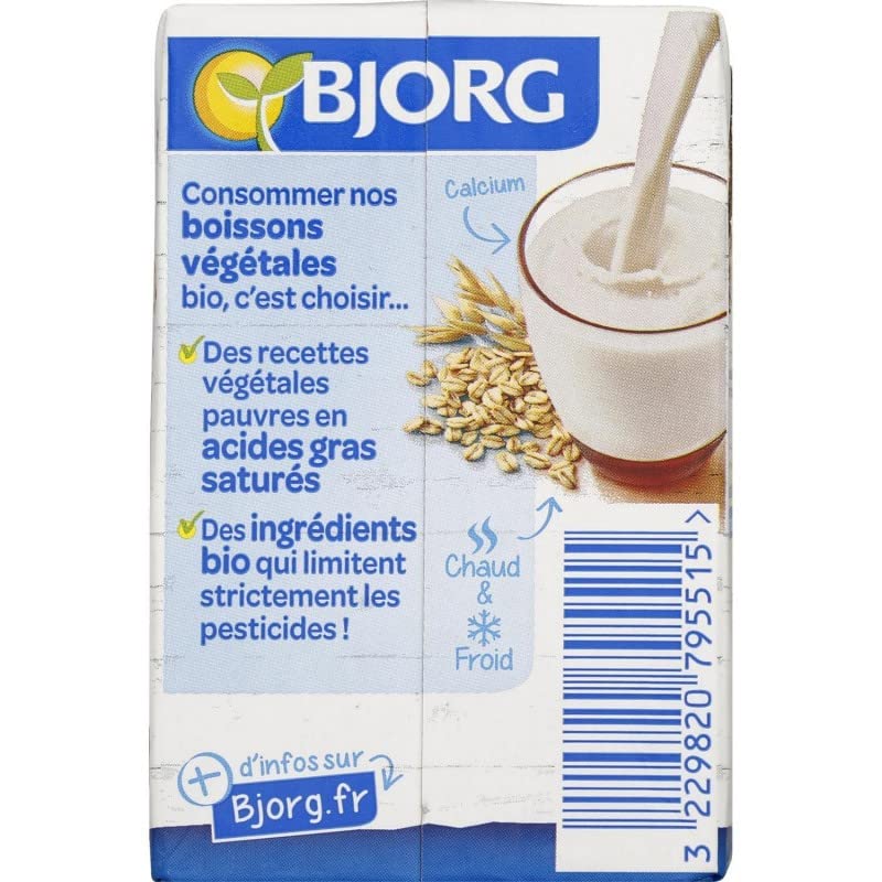BOISSON AVOINE BIO 500ML, BJORG, LOT DE 4