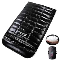 Amazon.co.jp: Fengzel Outdoor 最新立体キルト 二人用寝袋 封筒型 足