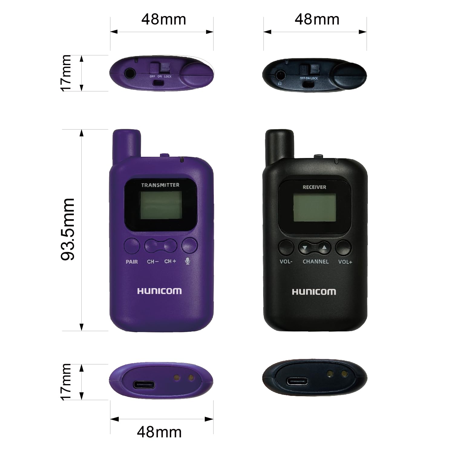 Sistema de guía de audio inalámbrico 8210T UHF de 800 MHz, audífono recargable para grupos de viaje, iglesia, exposición de conferencias, laboratorio escolar.