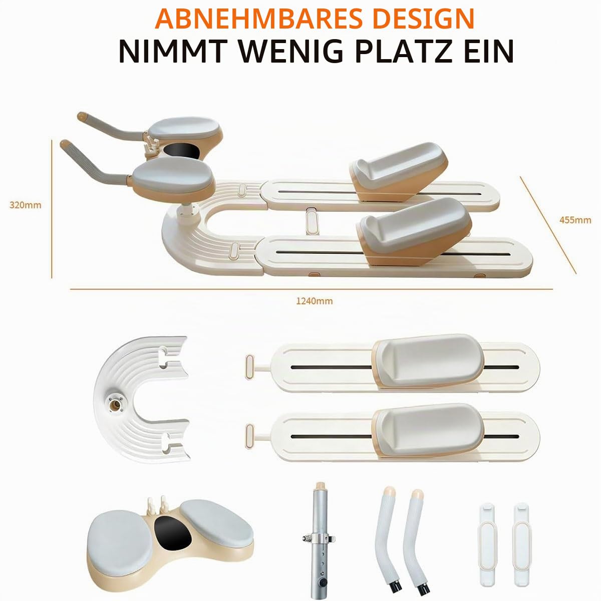 Spine Twist & Stretch Trainer, Low-Impact-Heimfitnessgerät zur Taillenstraffung, Schmerzlinderung im unteren Rückenbereich und Rumpftrainingsgerät