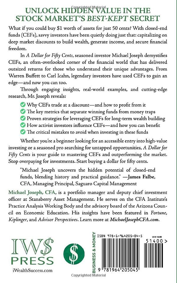 A Dollar for Fifty Cents: Proven Strategies to Outperform the Market with Closed-End Funds - Image 2