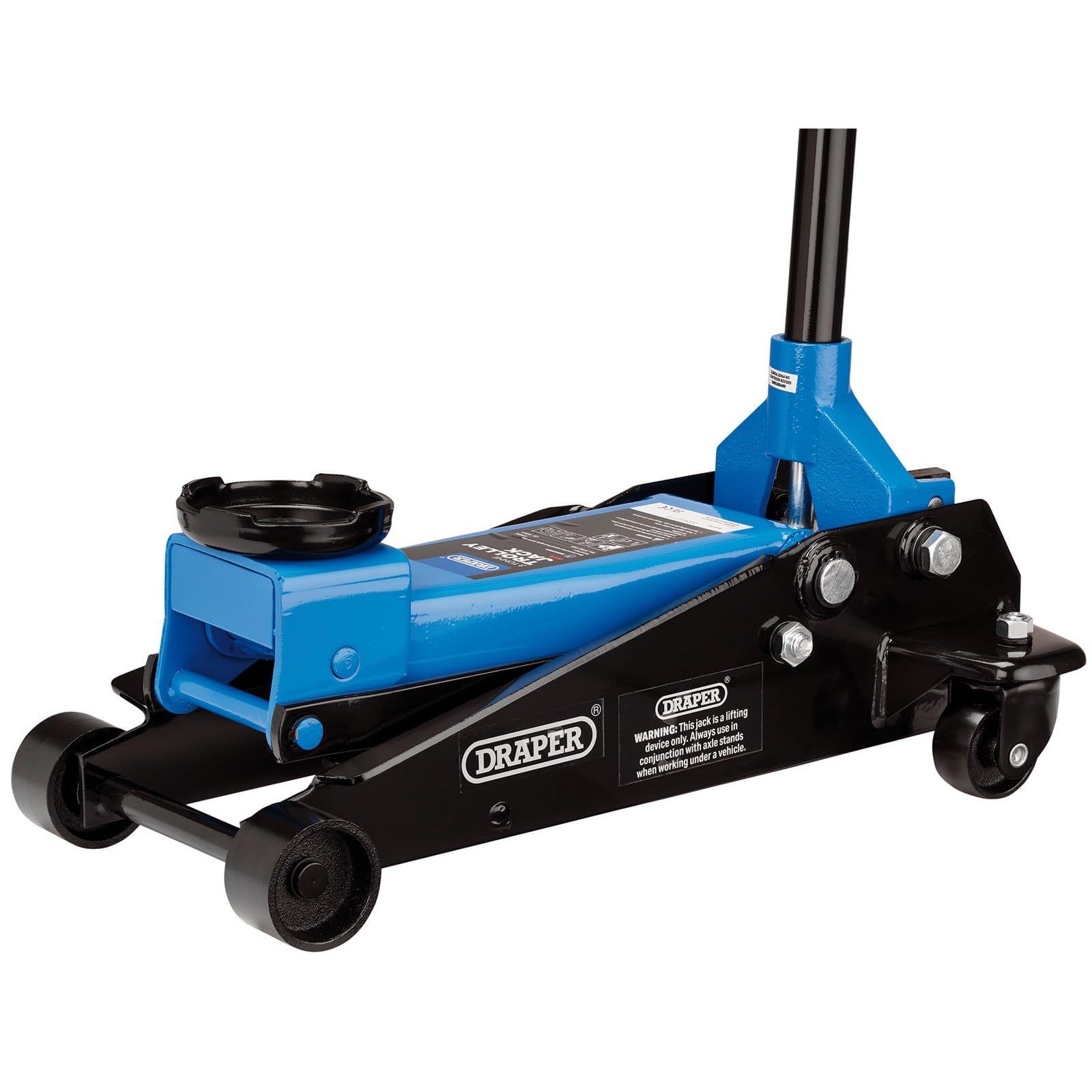 Draper TJ3CS Trolley Jack 3 Tonne Compact Hydraulic car van garage Workshop
