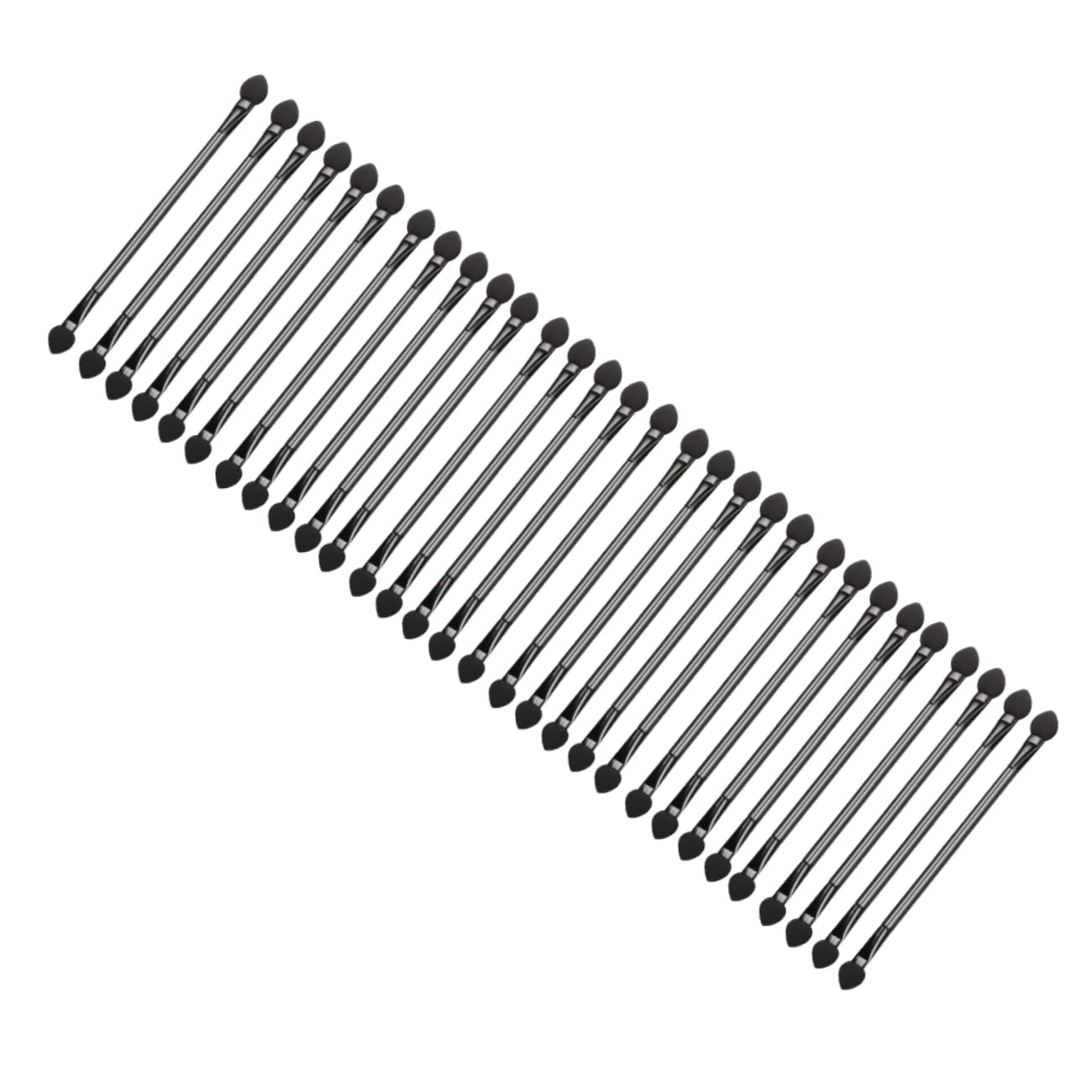 FOMIYES 30pcs Double-headed Eye Shadow Brush Makeup Kit Fluffy Eyeshadow Tool for Face Painting