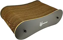 Arranhador para Gatos Lince Cats Dubai 46 cm O Mais Resistente do Brasil Kraft Premium em Todas as Camadas Durabilidade Extrema Mais Forte que o Sofá e Salva Seus Móveis (Chumbo)