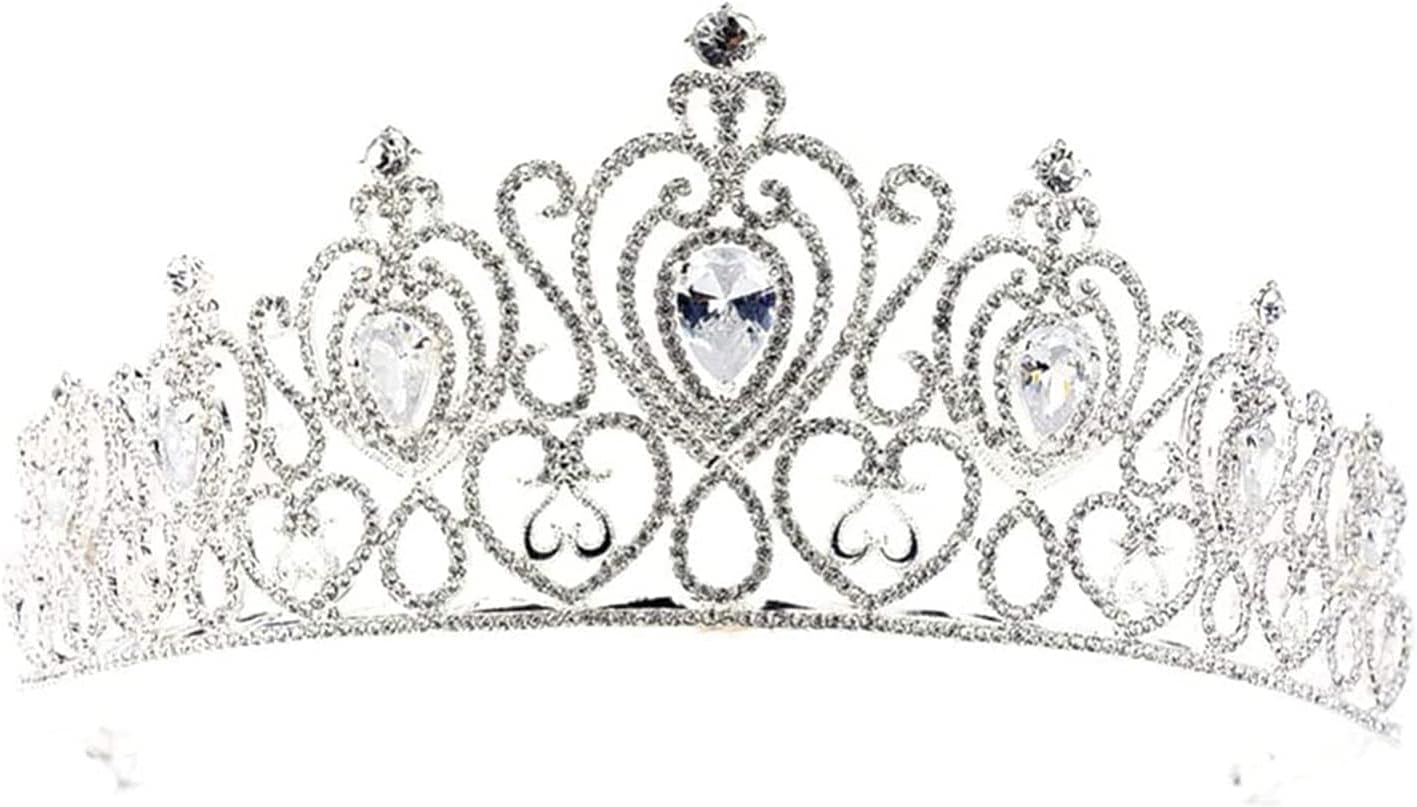 Crown - Tiaras and Crown for Women Girl - Princess Crown Accessories for Christmas/Wedding/Prom/Pageant/Costume Birthday Party/Photography
